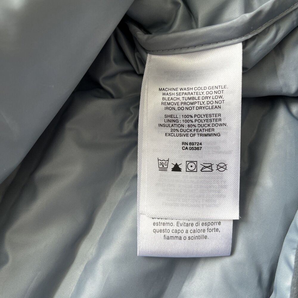 Columbia Mens Flash Forward Down Vest Sz Large Black Gray RDS 650 Fill Packable - Picture 9 of 10